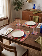 Rio Pfau & Früchte 4er-Set Platzsets – Bild 5