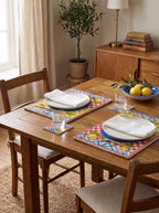 Limoncello Zitrone Set aus 4 Platzsets + Untersetzern – Bild 3
