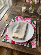 Fiora Schleife & Blüten 4er-Set Platzsets – Bild 1