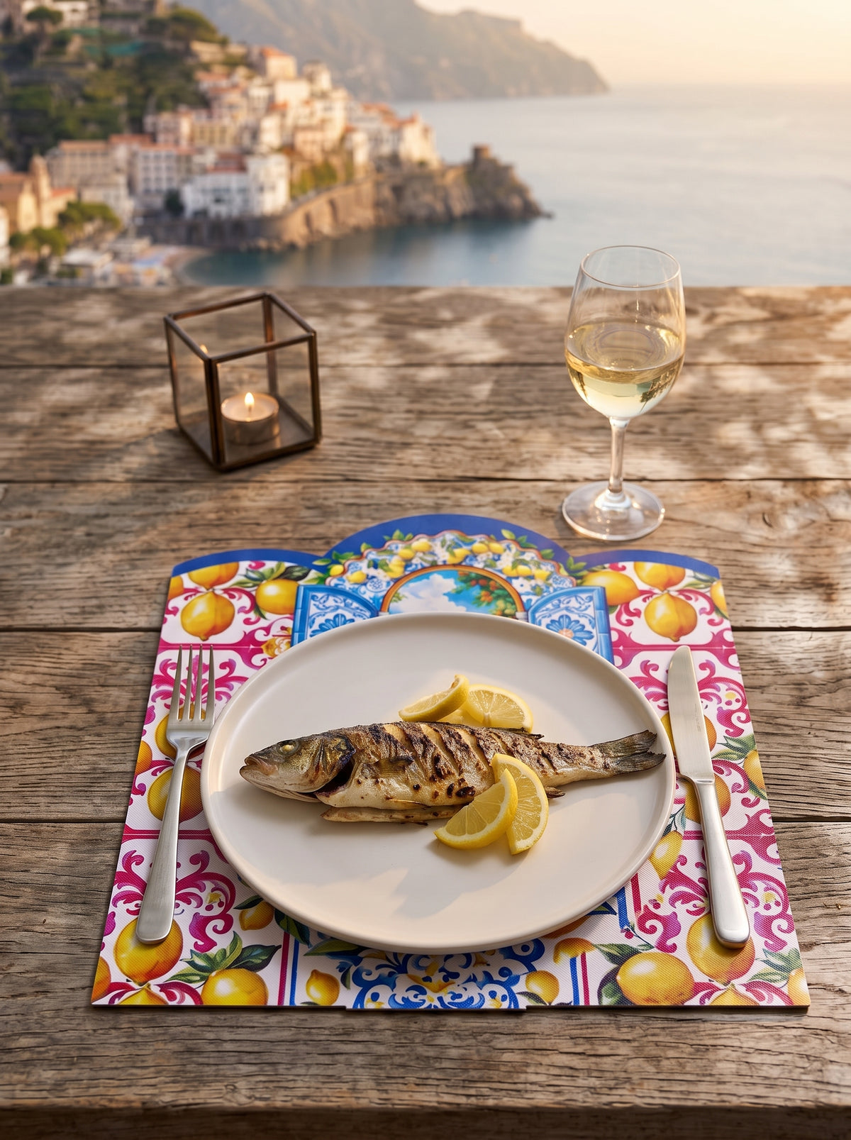 Amalfi Limon ve Pencere — Supla Amerikan Servis, Silinebilir — görsel 1