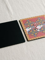 Safi Iznik-Fliese & Rose Set aus 4 Platzsets + Untersetzern – Bild 6