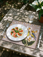 Lily Vogel & Blüten 4er-Set Platzsets – Bild 1