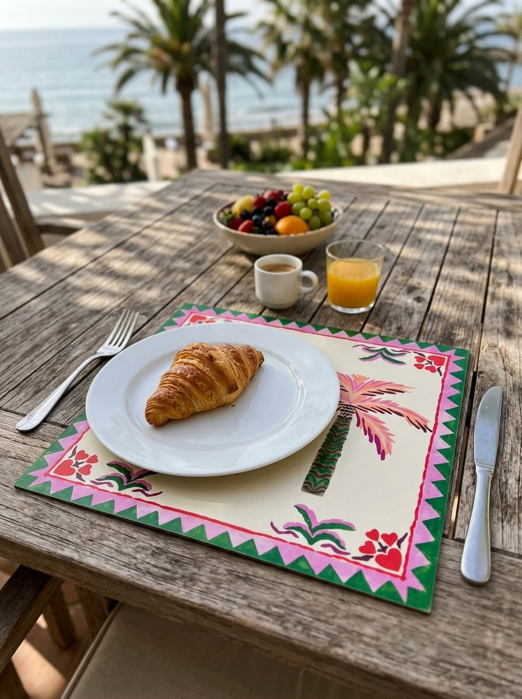Palm Palme 4er-Set Platzsets – Bild 5