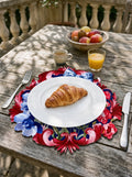 LaMua Schleife & Blüten 4er-Set Platzsets – Bild 1