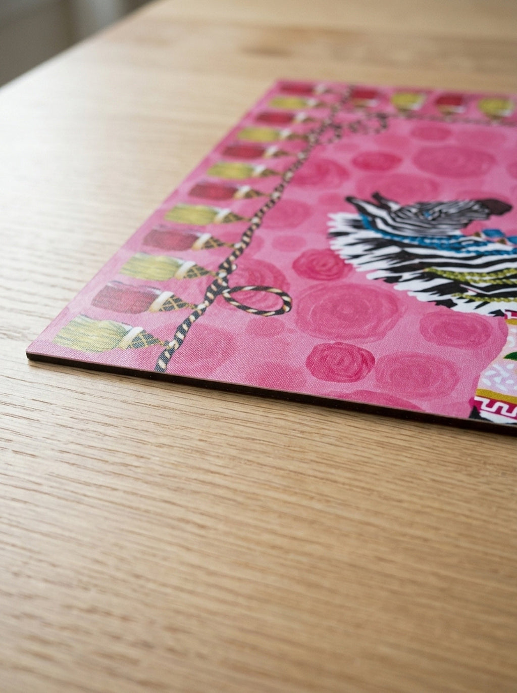 Pink Zebra 4er-Set Platzsets – Bild 6