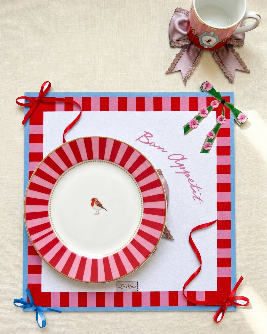 Bowie Fiyonk — Bardak Altlığı 15x15 cm, Lazer Kesim, Silinebilir