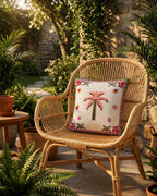 Kırlent Kılıfı 40x40 cm – Palm Palmiye Desenli