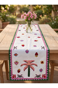 Palm Palmiye Desenli Dekoratif Runner 40x140 cm