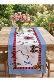 Runner 40x140 cm – Bowie Fiyonk Desenli