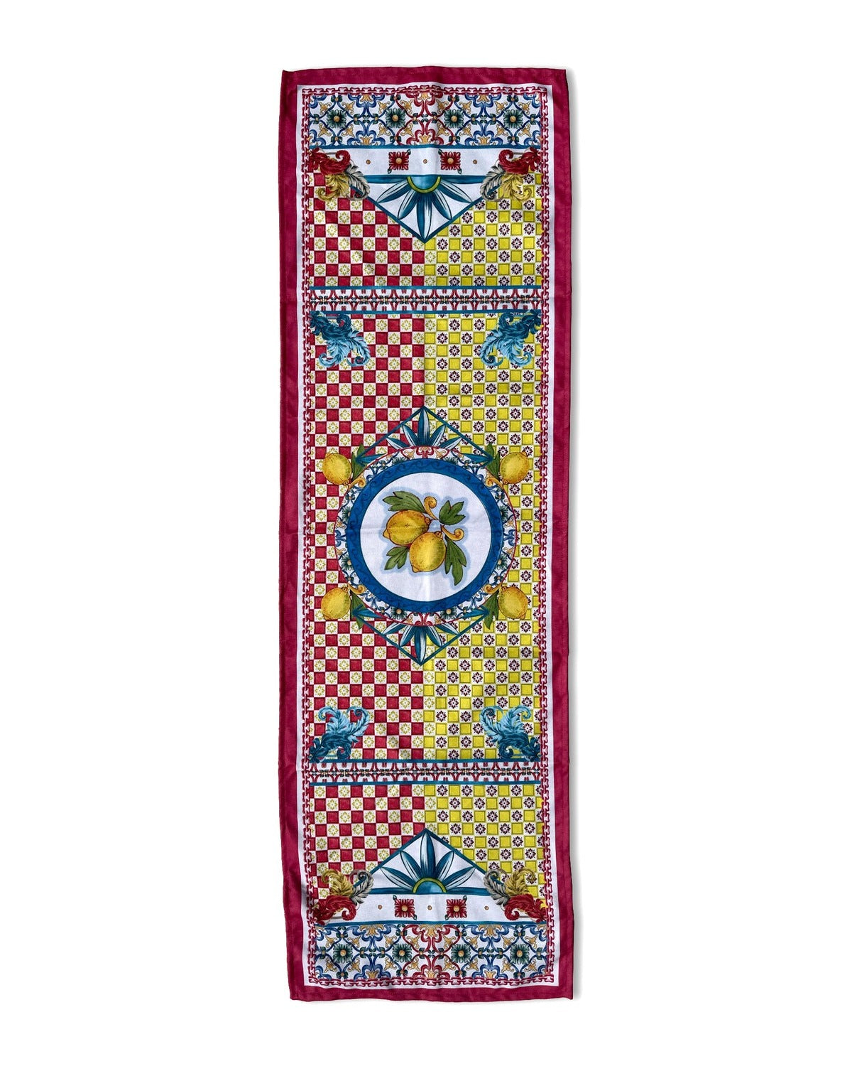 Limoncello Limon Desenli Dekoratif Runner 40x140 cm — görsel 2