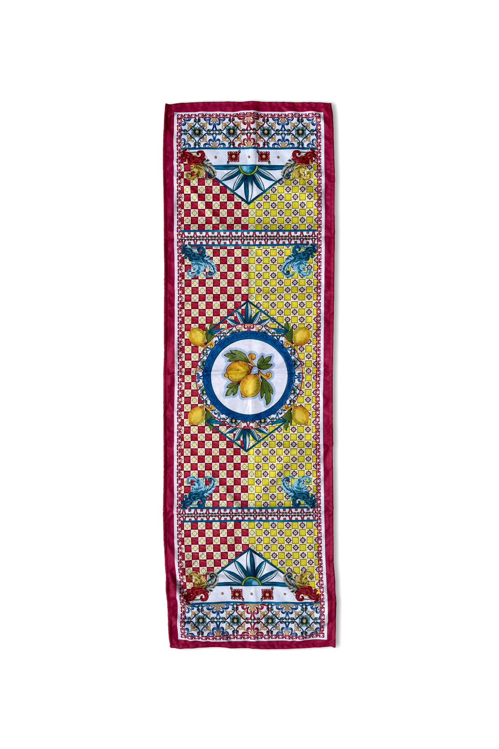 Limoncello Limon Desenli Dekoratif Runner 40x140 cm — görsel 2