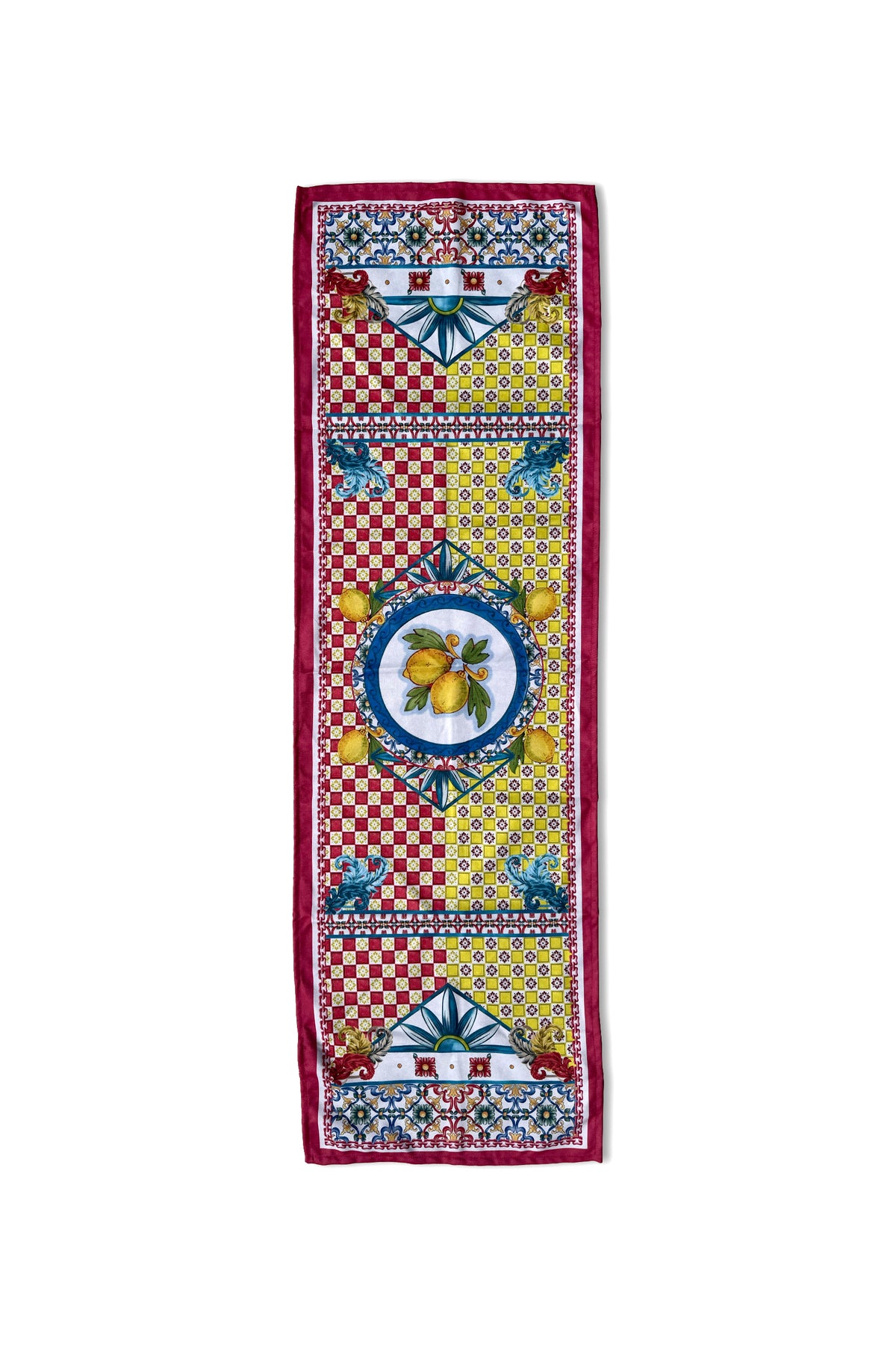 Limoncello Limon Desenli Dekoratif Runner 40x140 cm — görsel 2