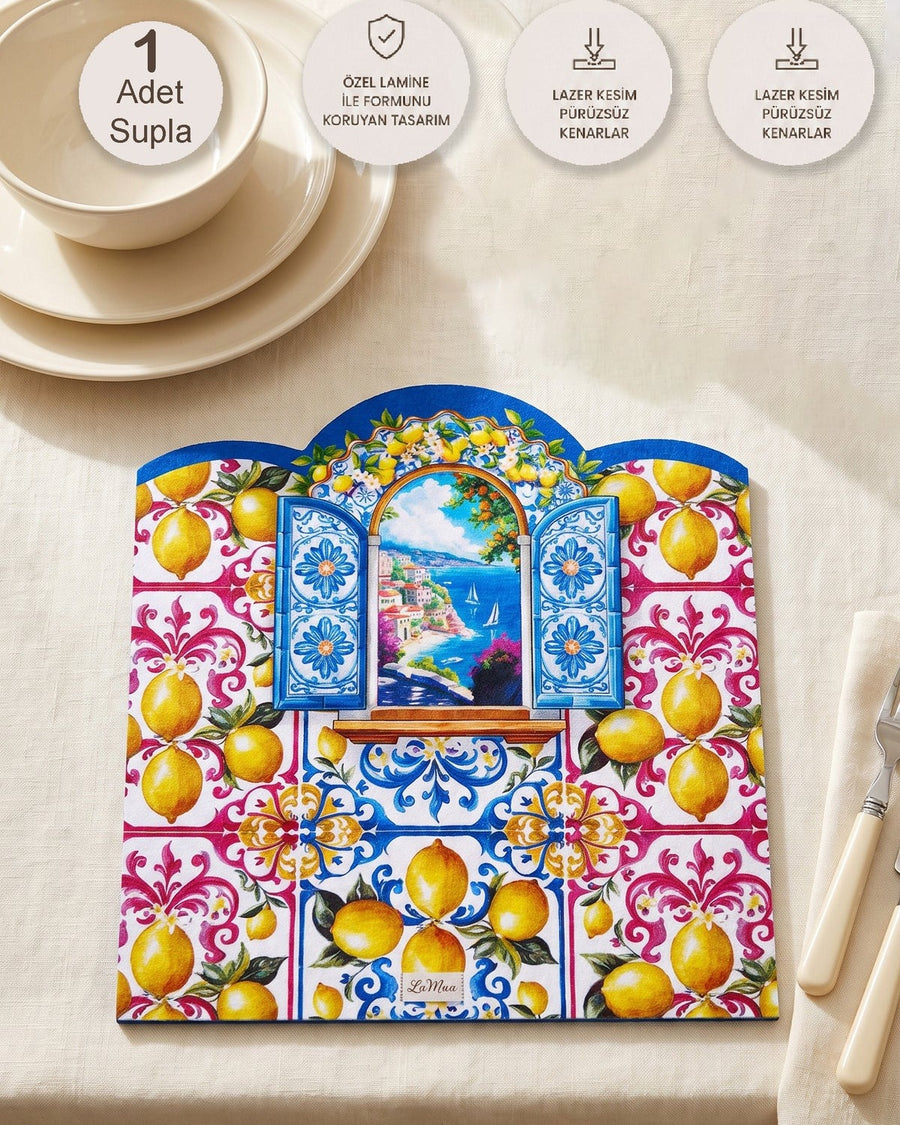 Amalfi Limon ve Pencere — Supla Amerikan Servis, Silinebilir