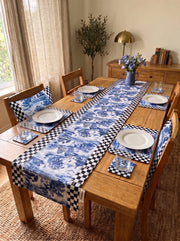 Aster Tischset — Läufer + Platzsets + Untersetzer + Kissen