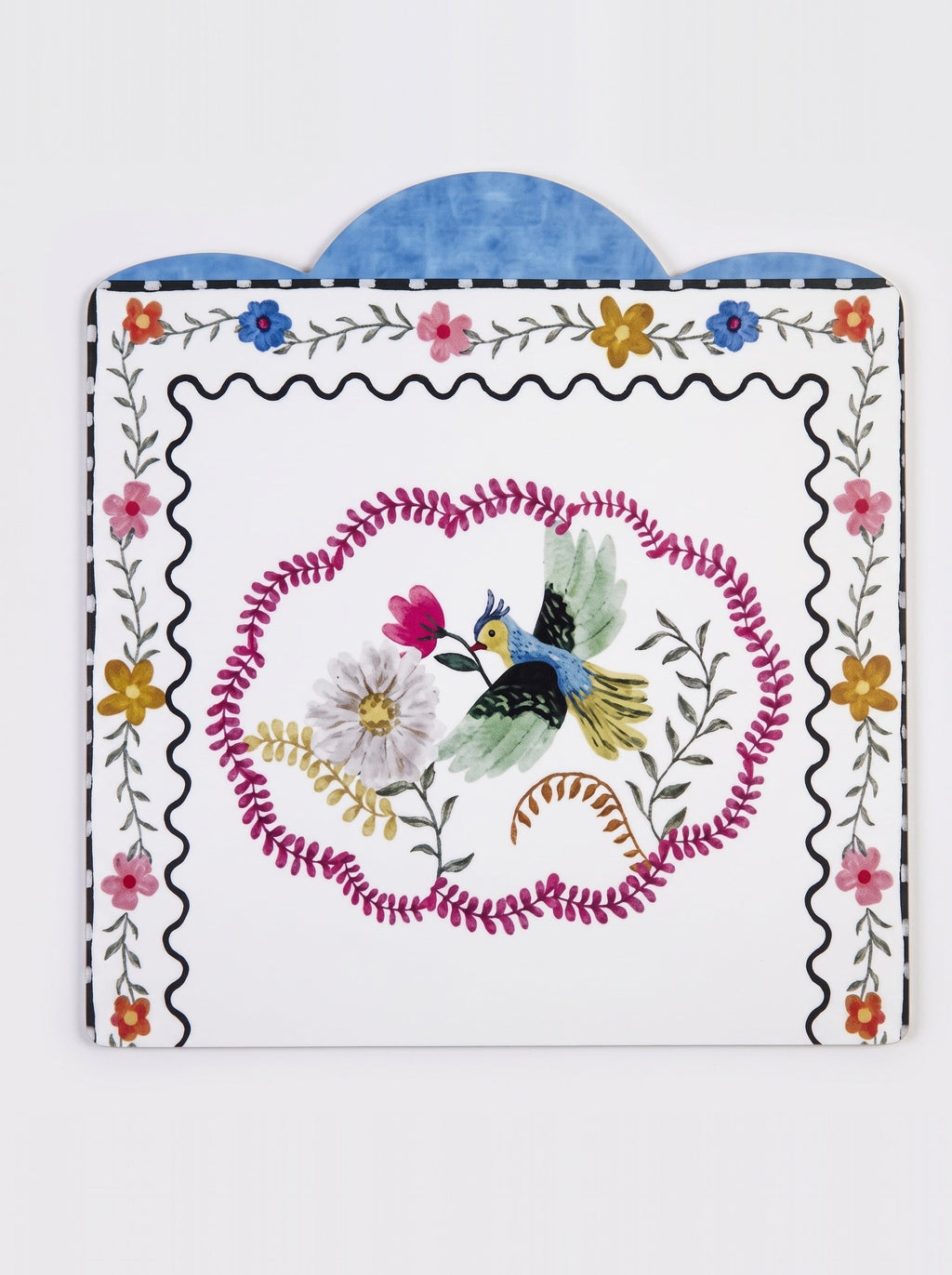 Mila Vogel & Blüten 4er-Set Platzsets – Bild 4