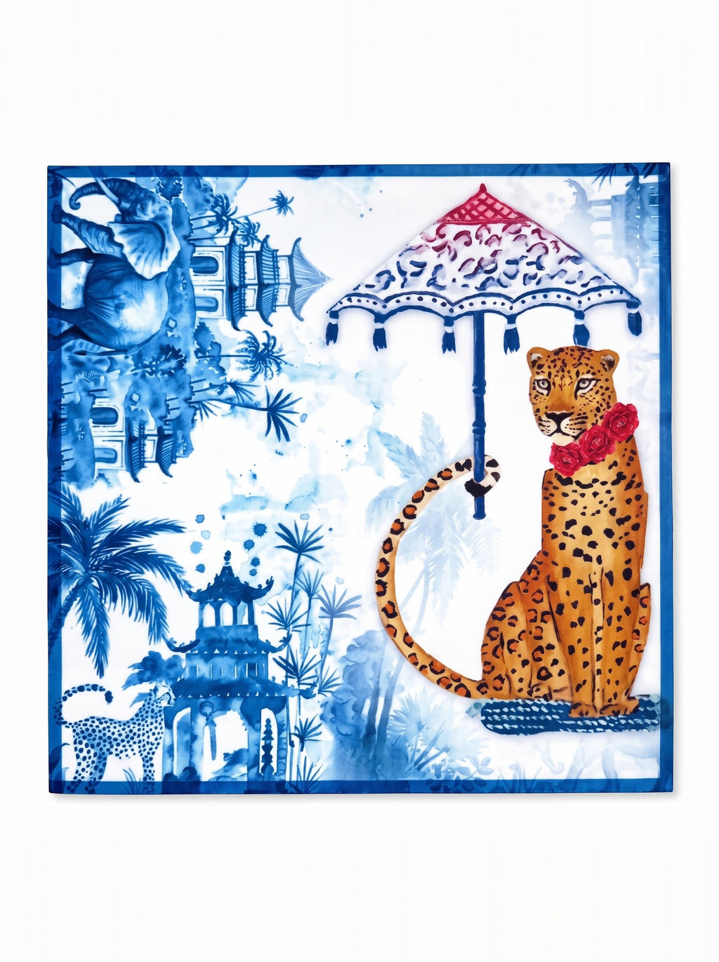 Safari Leopard 4er-Set Platzsets – Bild 5