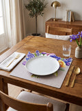 Lavender Blumenstrauß 4er-Set Platzsets – Bild 1