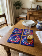LaMua Schleife Set aus 4 Platzsets + Untersetzern – Bild 5