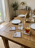 Noor Basmala & Lanterns Set of 4 Placemats + Coasters – image 5
