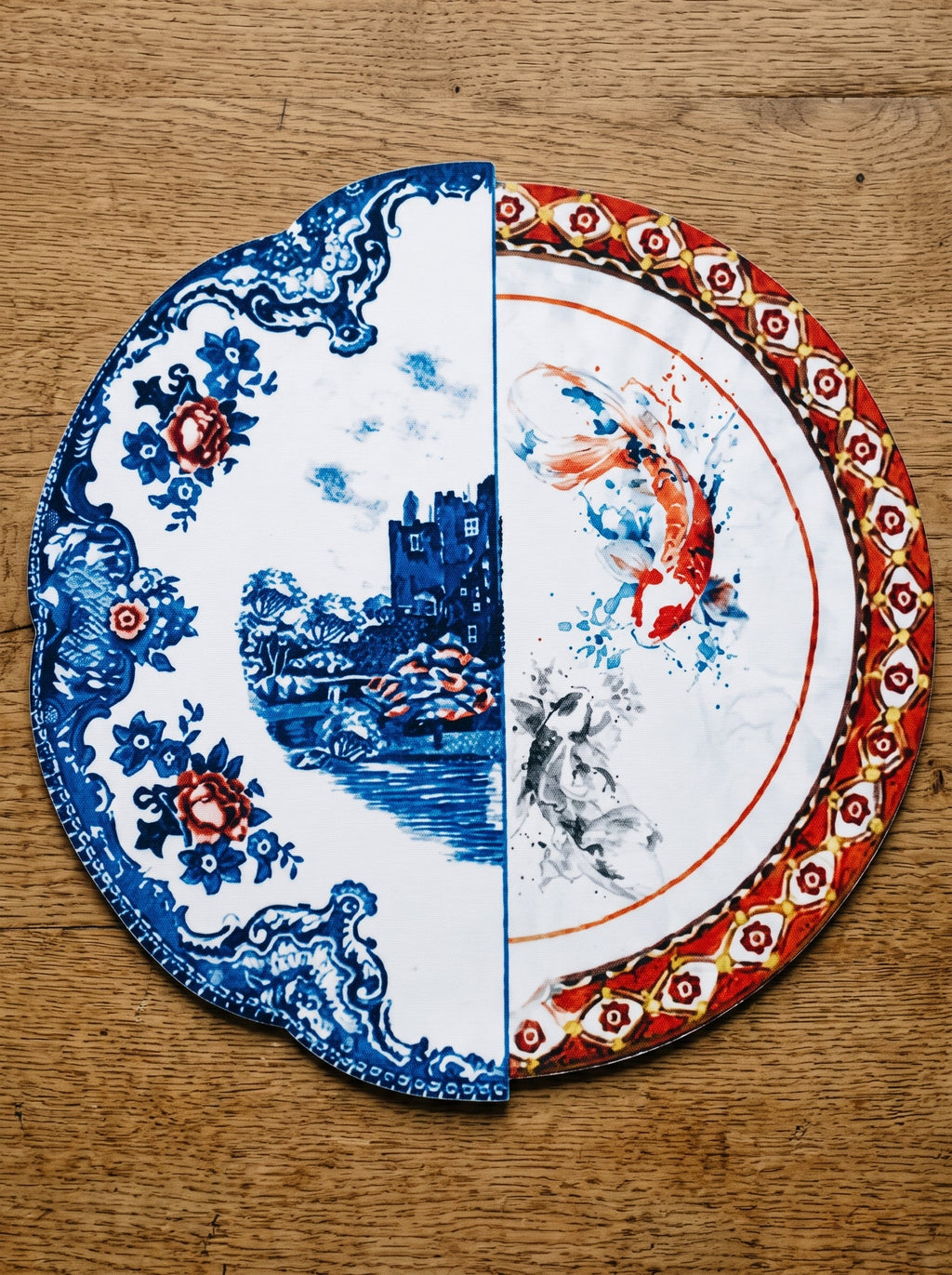 Asia Porzellanteller 4er-Set Platzsets – Bild 5
