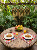 Rio Peacock & Fruit Set of 4 Placemats + Coasters – image 6