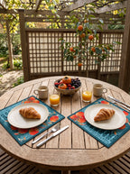 Zen Vögel & Früchte 4er-Set Platzsets – Bild 8