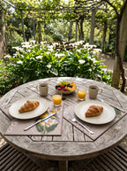 Lily Vogel & Blüten Set aus 4 Platzsets + Untersetzern – Bild 7