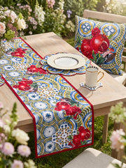 Marakes Tischset — Läufer + Platzsets + Untersetzer + Kissen
