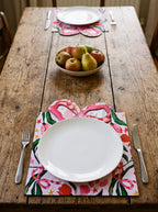 Fiora Schleife & Blüten 4er-Set Platzsets – Bild 3