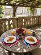 Lavin Bow & Floral Set of 4 Placemats – image 3