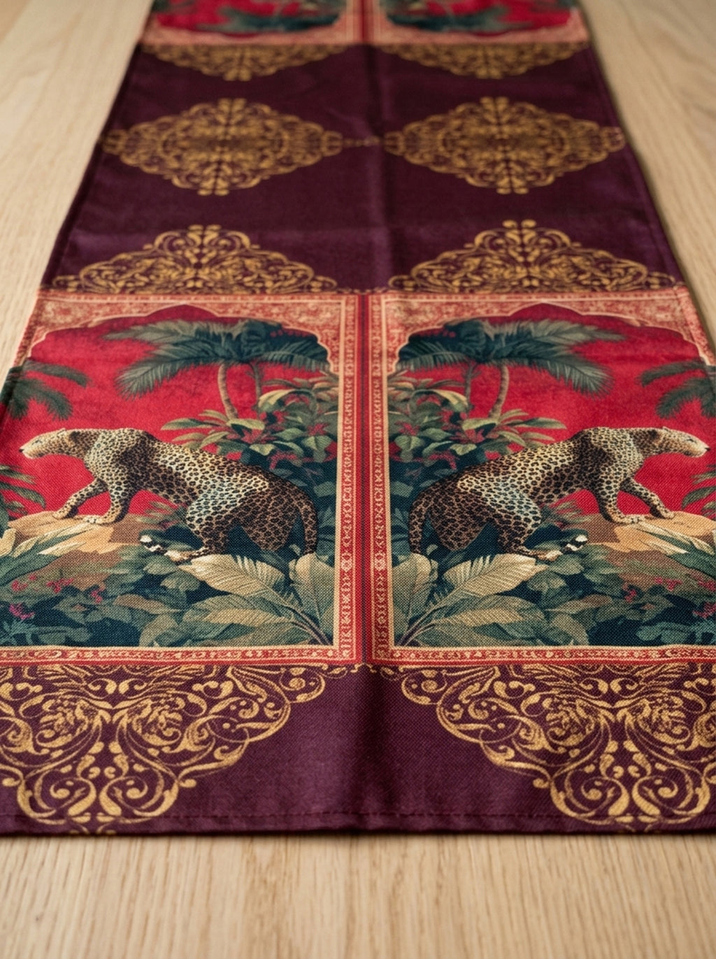 Leo Leopar — Runner 45x138 cm, Leke Tutmaz, Silinebilir — görsel 4