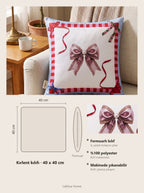 Bowie Bow set of 4 cushion covers – size card 40x40 cm