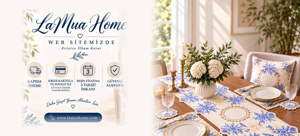 LaMua Home sunum tekstili koleksiyonu