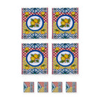 Limoncello Zitrone Set aus 4 Platzsets + Untersetzern – Set-Inhalt