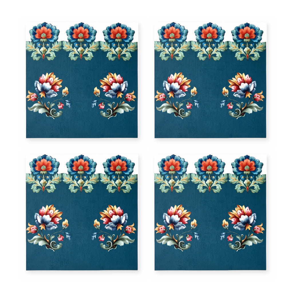Loya Blüten 4er-Set Platzsets – Set-Inhalt