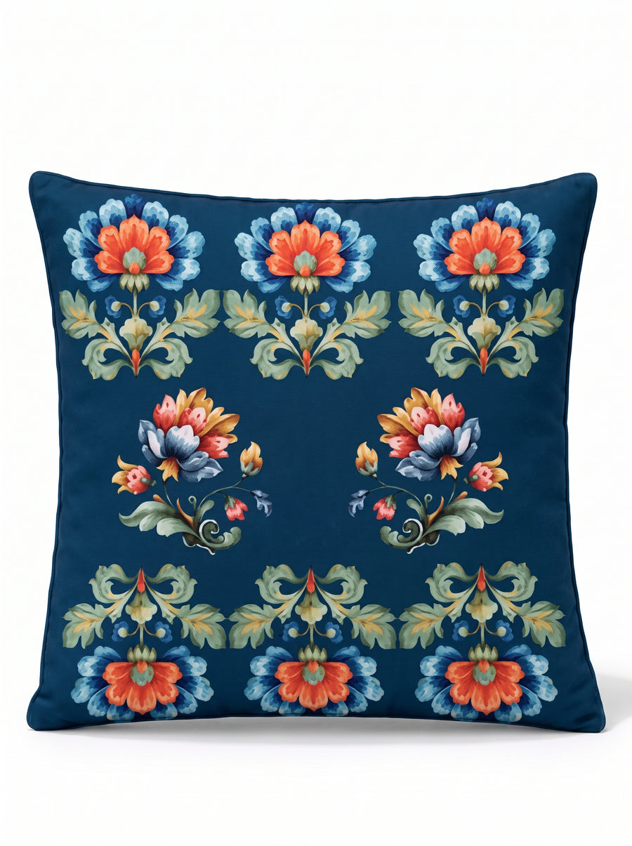 Loya Floral — Set of 2 Cushion Covers 40x40 cm, Double-Sided, Zippered