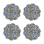 Marakes Marokkanische Fliese 4er-Set Platzsets – Set-Inhalt