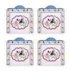 Mila Vogel & Blüten 4er-Set Platzsets – Set-Inhalt