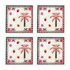 Palm Palme 4er-Set Platzsets – Set-Inhalt
