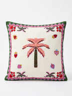 Palm Palm Tree set of 2 cushion covers – on a white background