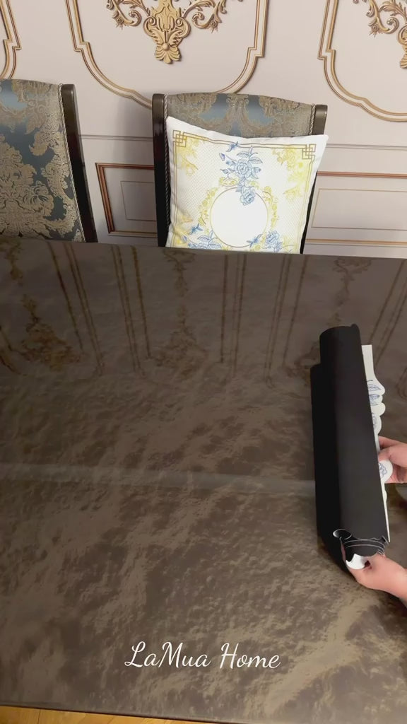 Royal Mavi Çiçek ve Kuş sunum seti videosu