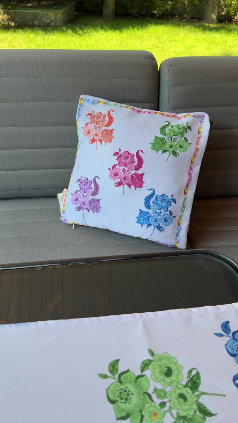 Videoyu yükle: Fiesta Renkli Çiçek — Bardak Altlığı 15x15 cm - urun videosu