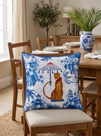 Safari Leopard 2er-Set Kissenbezüge – im Wohnzimmer