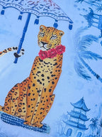Safari Leopard 2er-Set Kissenbezüge – Muster und Textur in Nahaufnahme