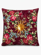 Sole Sun & Floral set of 2 cushion covers – on a white background